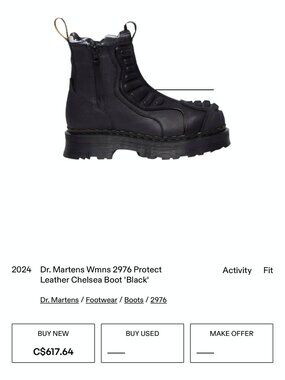 Dr. Martens 2976 Protect Chelsea Boots 🖤